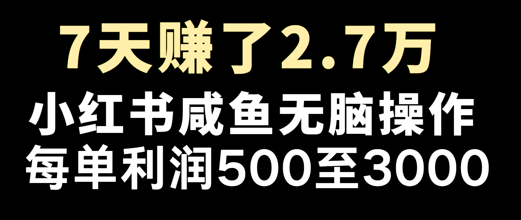 全网首发，7天赚了2.6万，2025利润超级高！-枫客网创